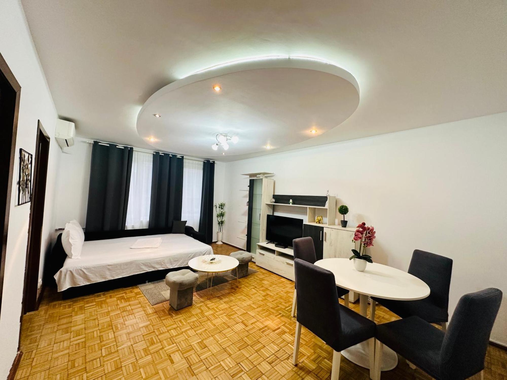 Chic Comfort 1Bdr With Landmark View - Concerthall Bükreş Dış mekan fotoğraf